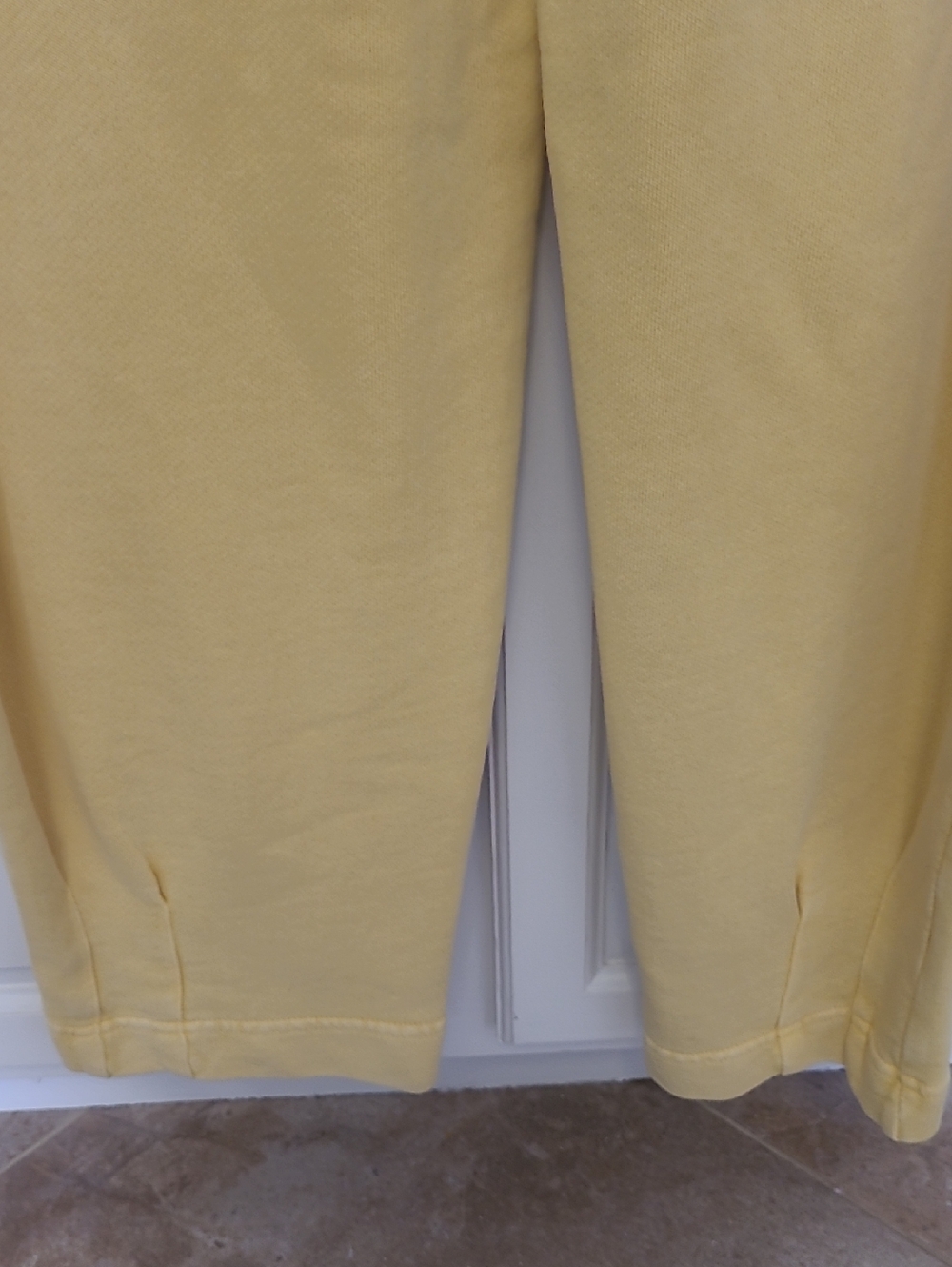 Free People Intimately Tie Back Sleeveless Yellow Jumpsuit 100% Cotton - Picture 4 of 11